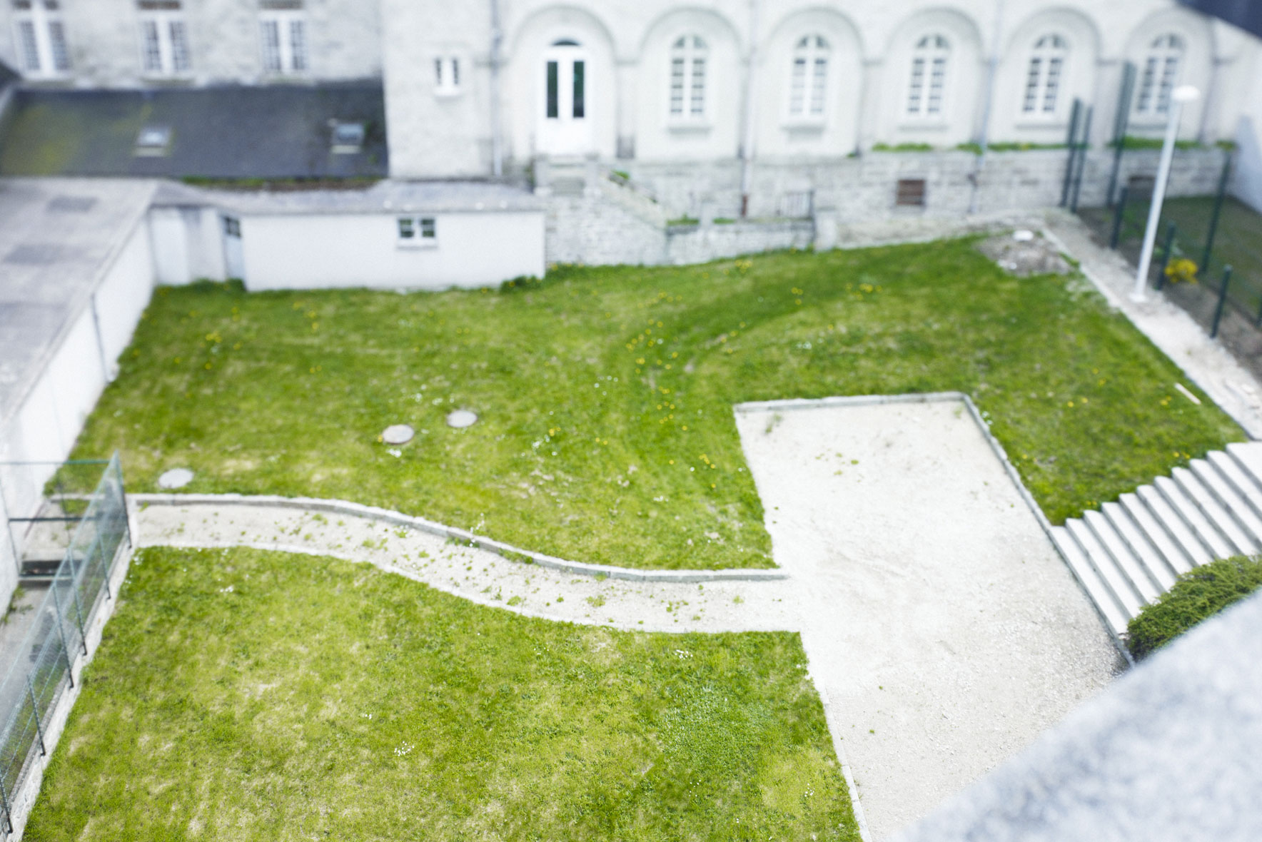 Résidence Centre d'art GWINZEGAL . Centre hospitalier Saint Jean de Dieu . DINAN. 
