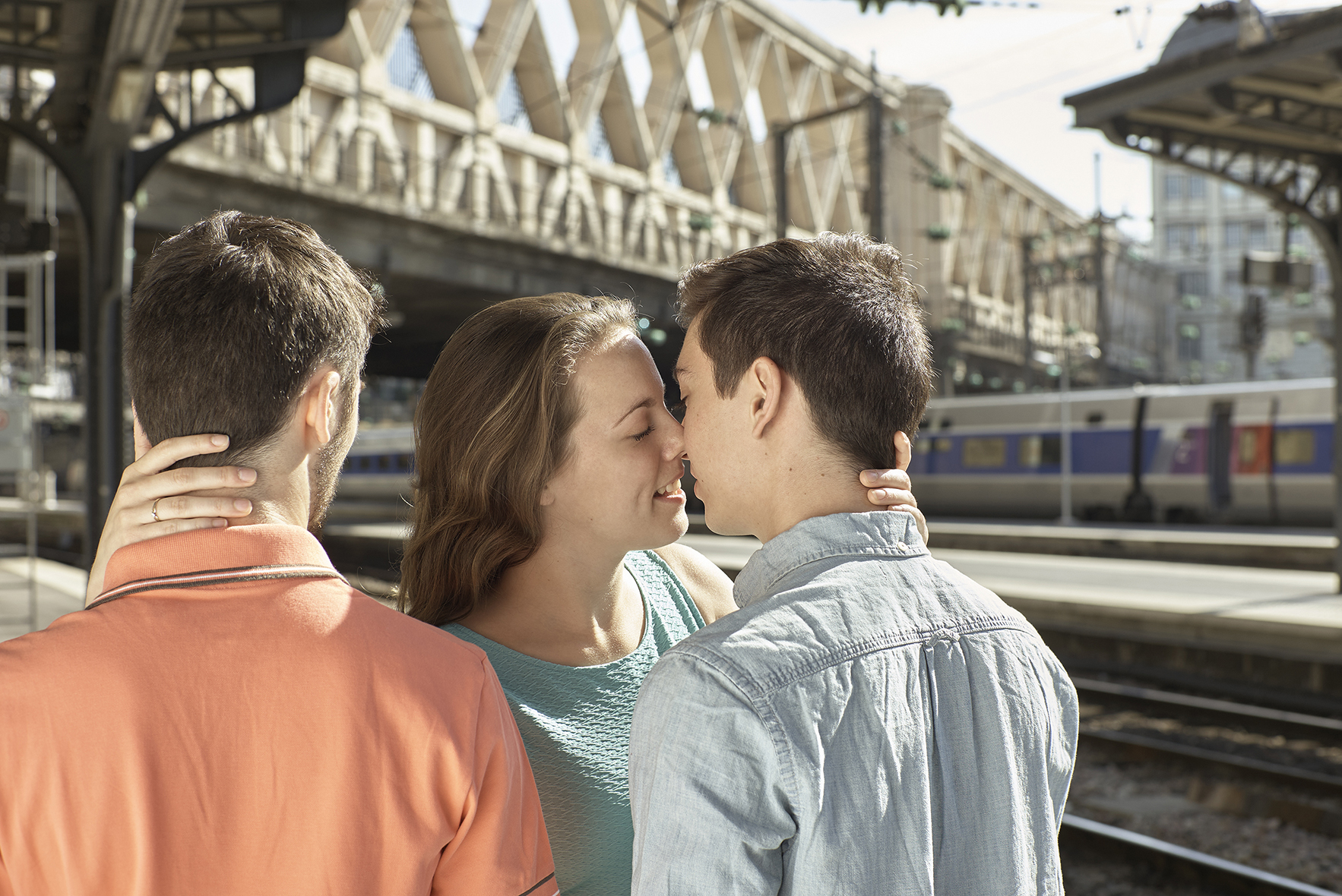 Commande de la SNCF Caroline Pollet et Norman Ancenys . AA : Caroline Rouanet . Retouche : Alexandre Le Fur. Production : Continental Production